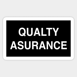 Quality Assurance Sticker